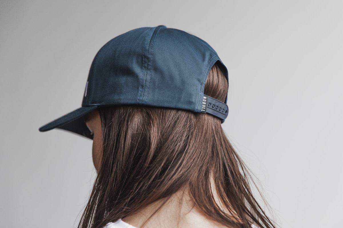 Nobull Horns Classic Women's Hats Navy | Australia (NK0168)